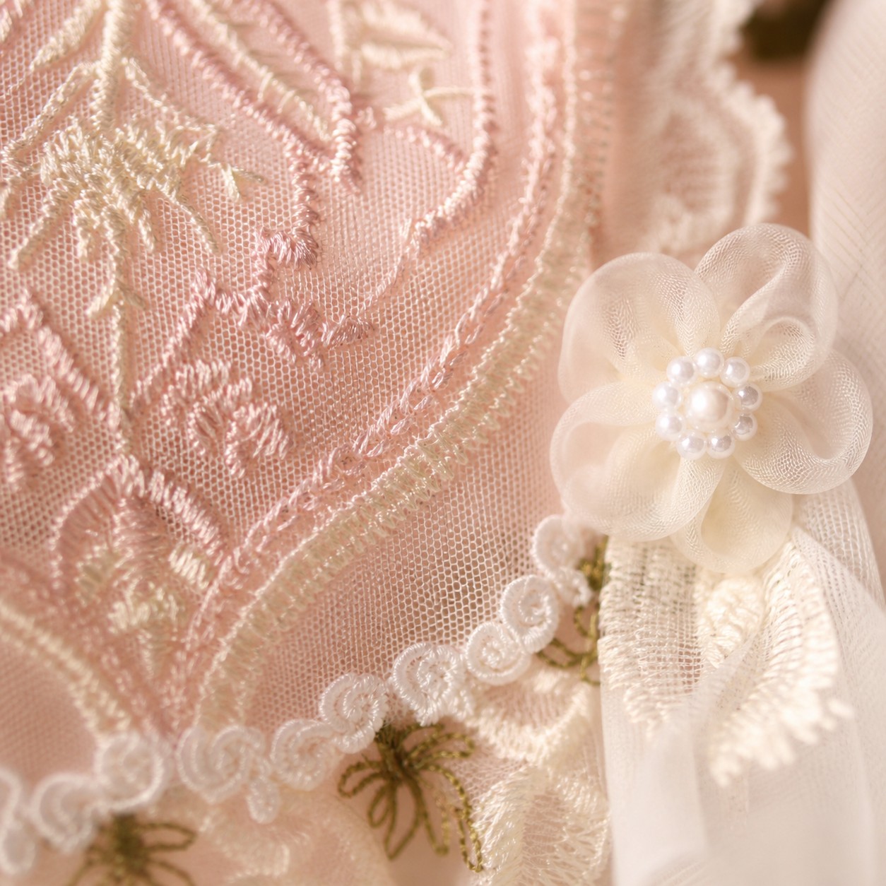 Embroidered shade