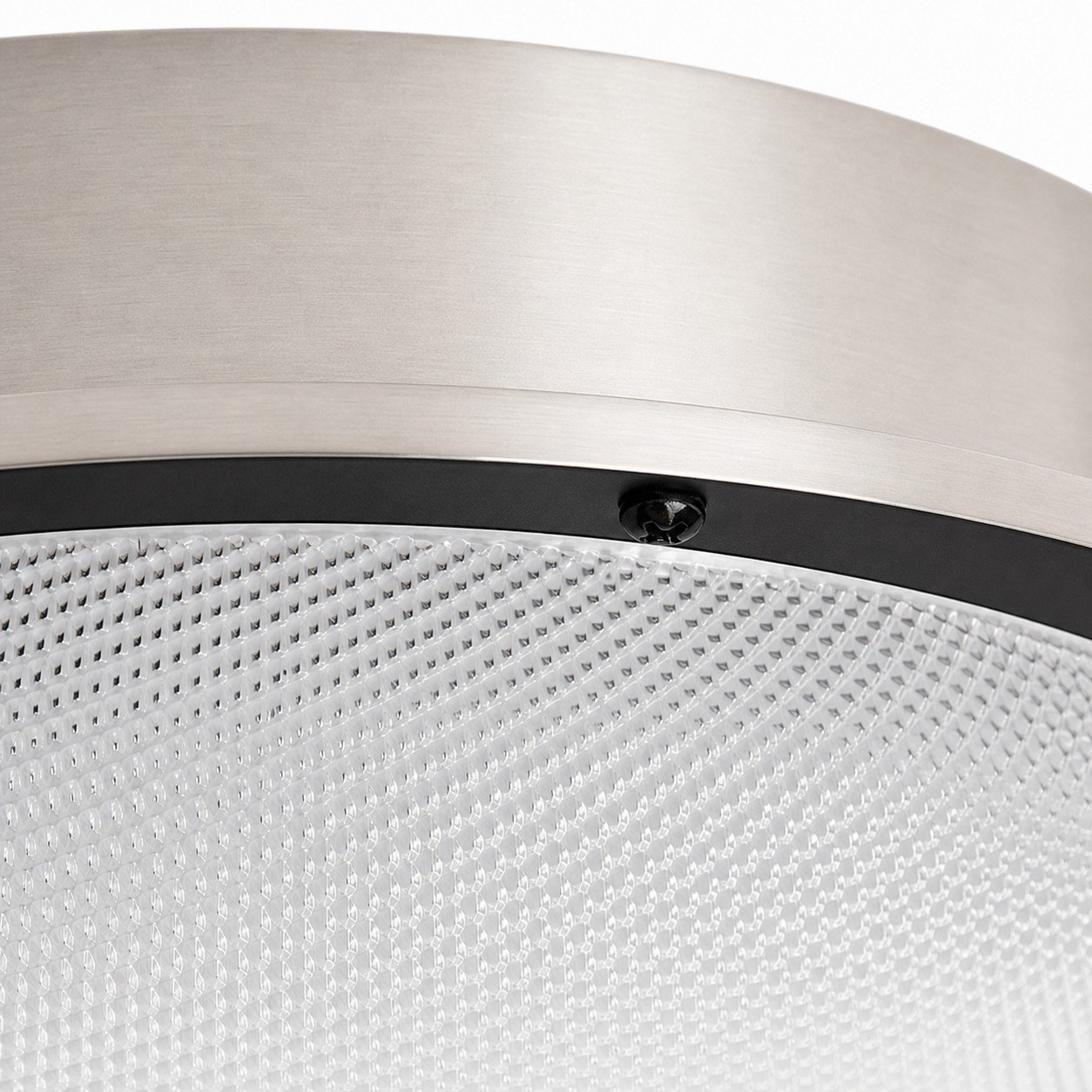 Chrome PMMA Flush Mount Ceiling Light