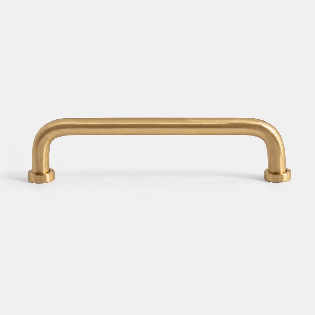 Natural Brass U Bar Pull 128 mm / 5.04 in