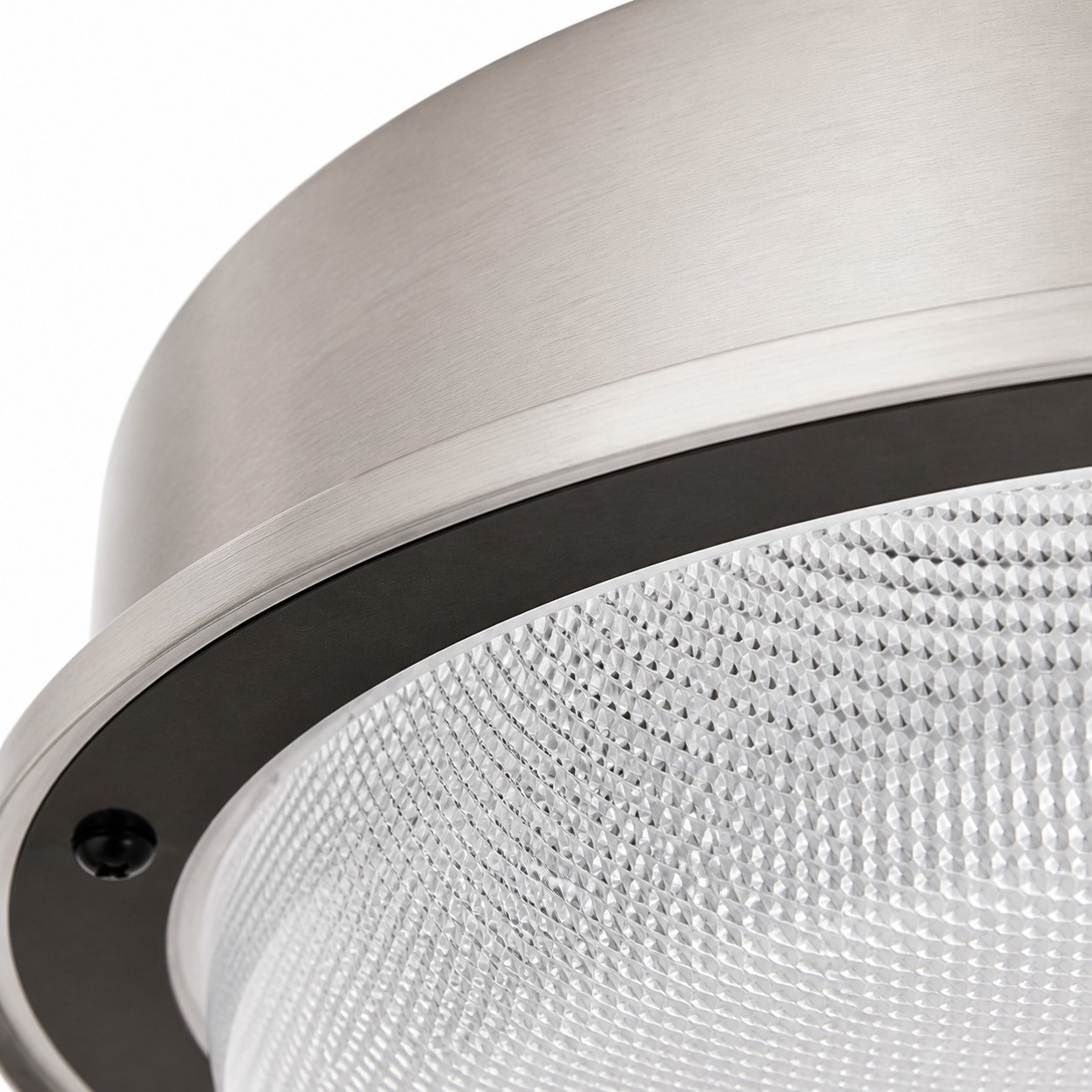 Chrome PMMA Flush Mount Ceiling Light