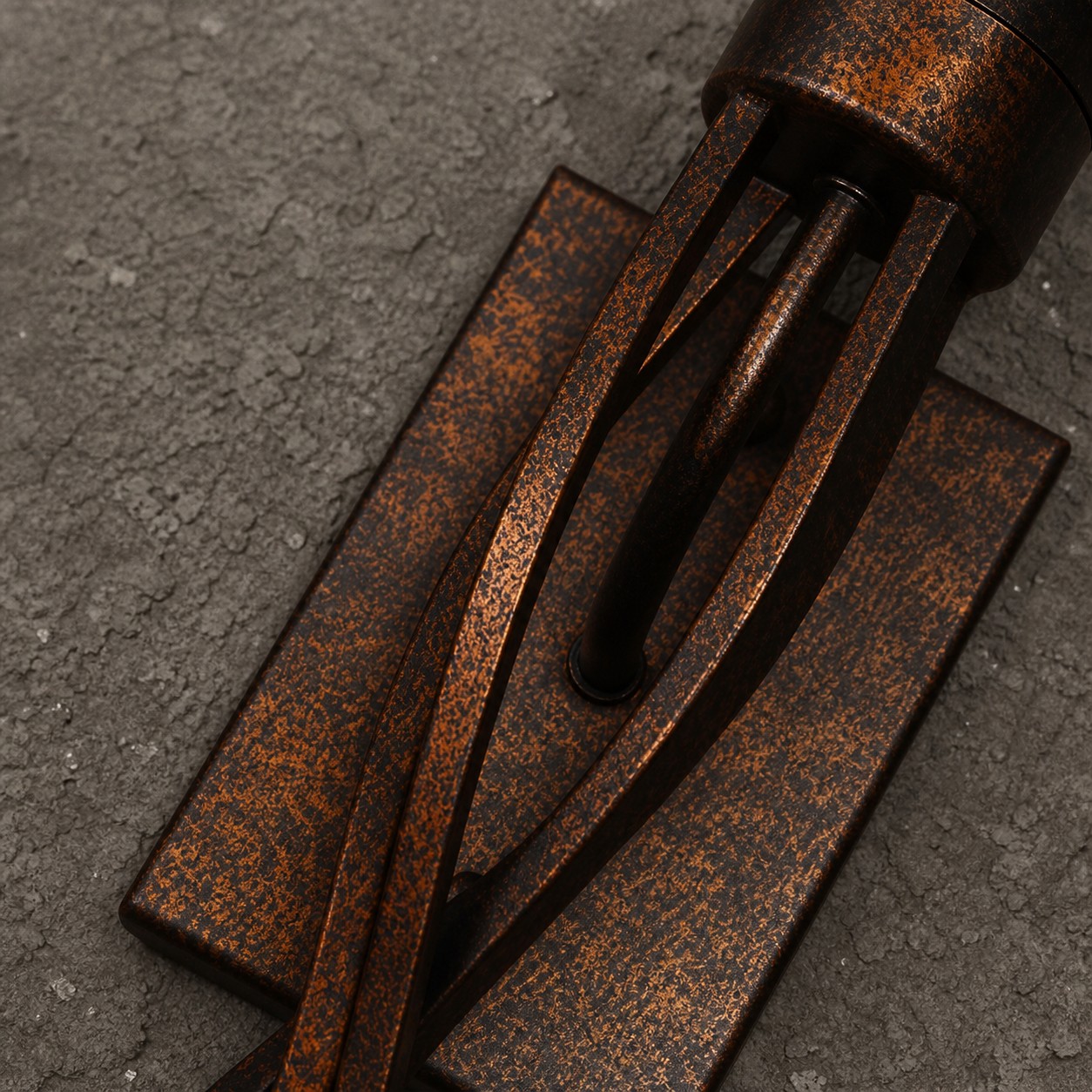 Aged bronze metal texture