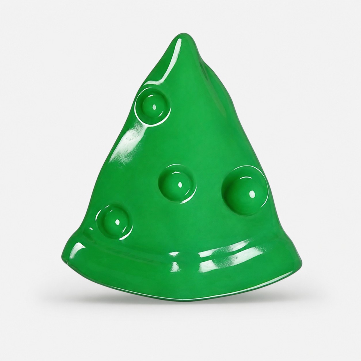 Cheese Slice Cabinet Knob - Green