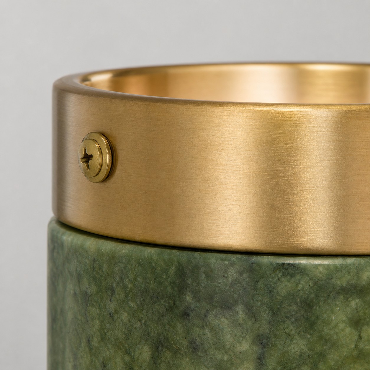 Brass Tone Metal Rim