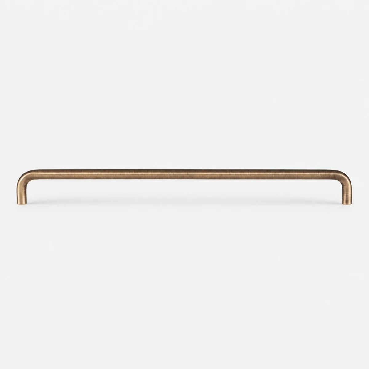Antique Brass U Bar Pull 224 mm / 8.82 in
