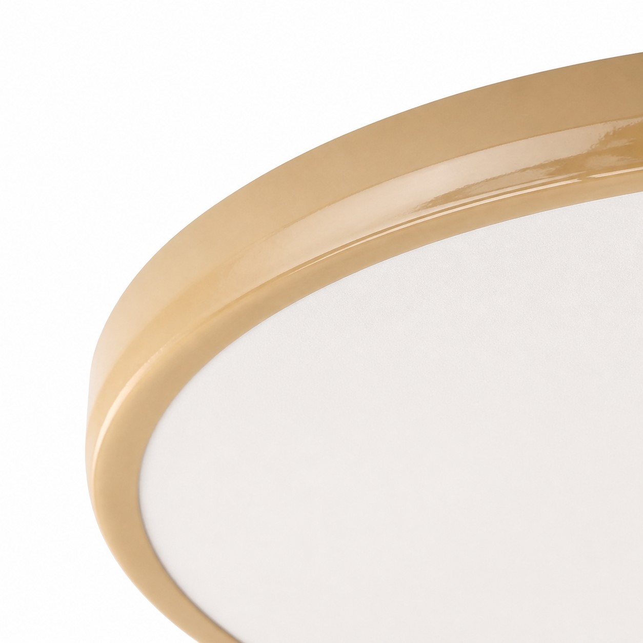 Slim round profile from below