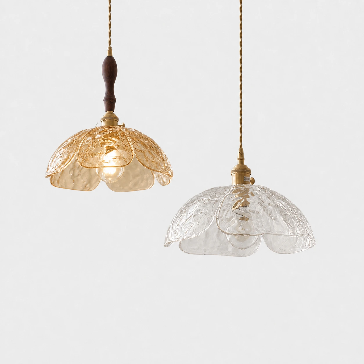 Dos luces / Transparente y ámbar / Mixto