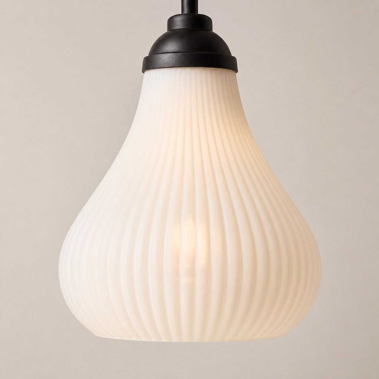 Ribbed Glass Shades