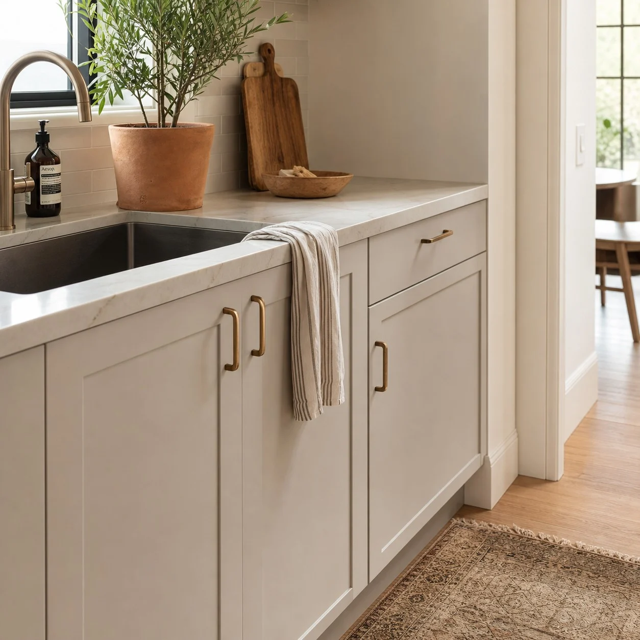 A small hardware change that makes cabinetry feel considered, finished, and easier to use.