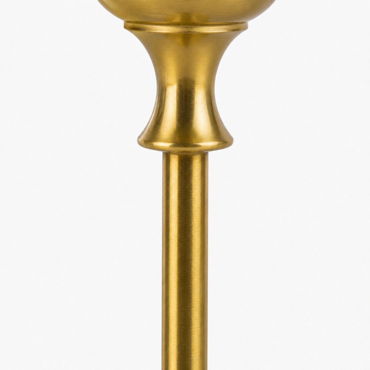 Vintage Brass Single Taper Candle Holder