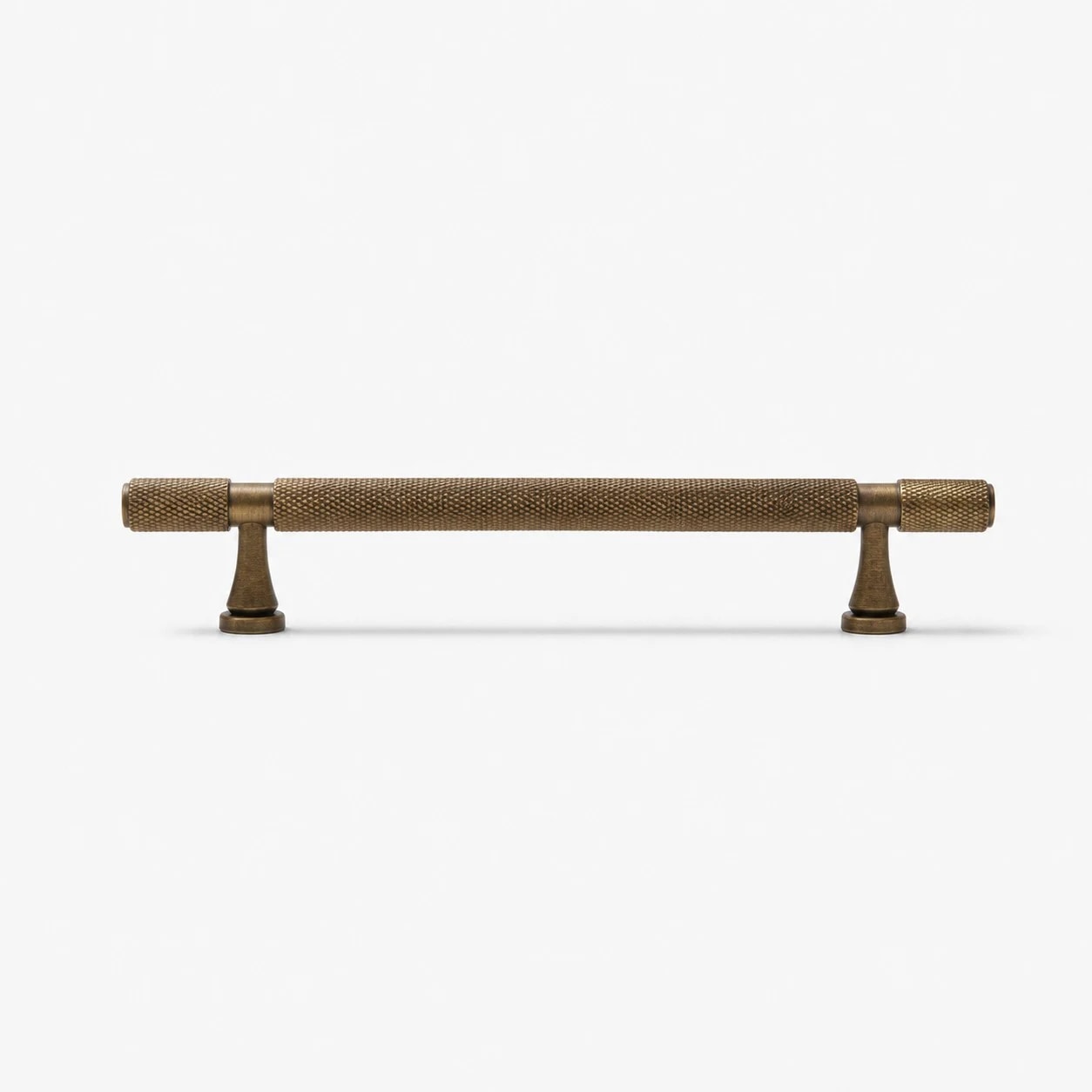 Total 220 mm (8.7 in) / Hole Spacing 160 mm (6.3 in) antique brass cabinet pull