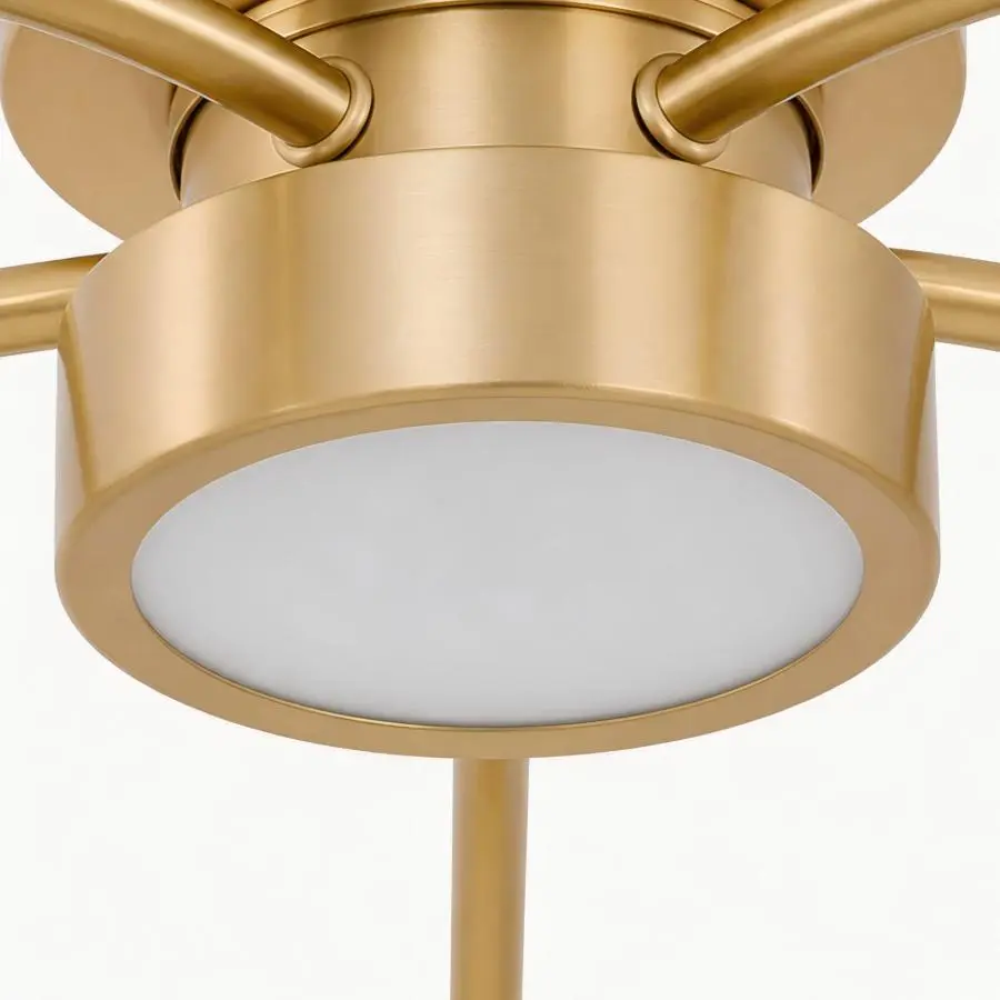 Primer plano del LED central integrado