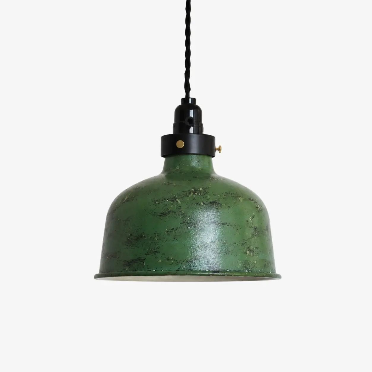 Suspension verte vieillie