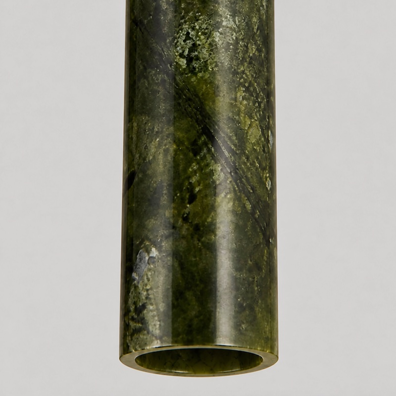 Natural variation across the jade cylinder
