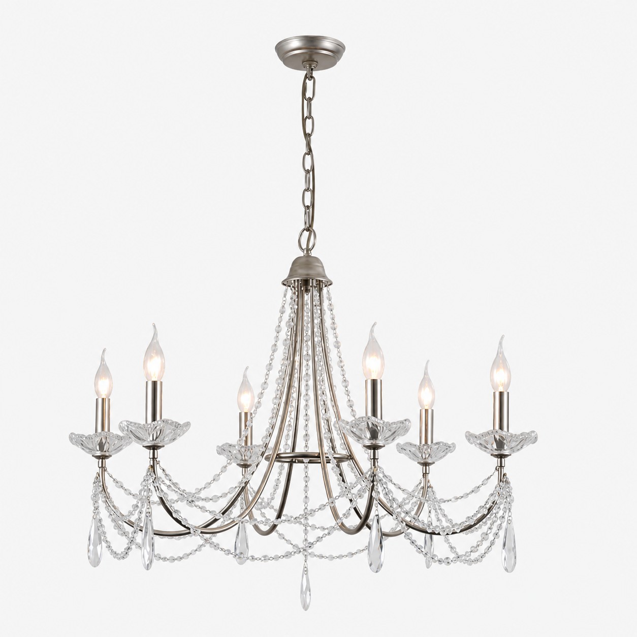 6-Light / Crystal