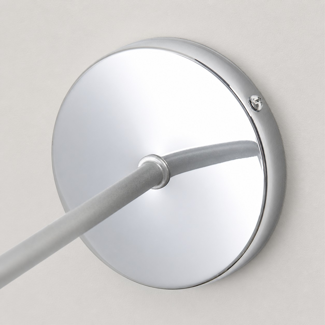 Robuste, runde Wandplatte für ein elegantes Finish
