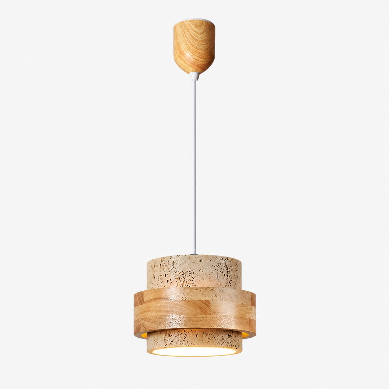 Natural Wood · Lifting · 1 Head · Round