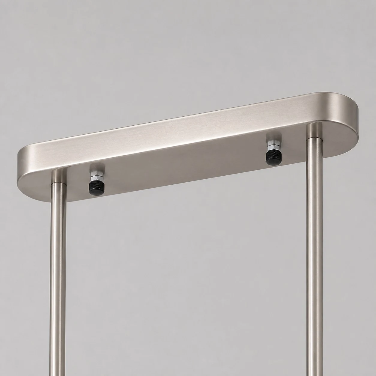 Close view of the rod canopy connection