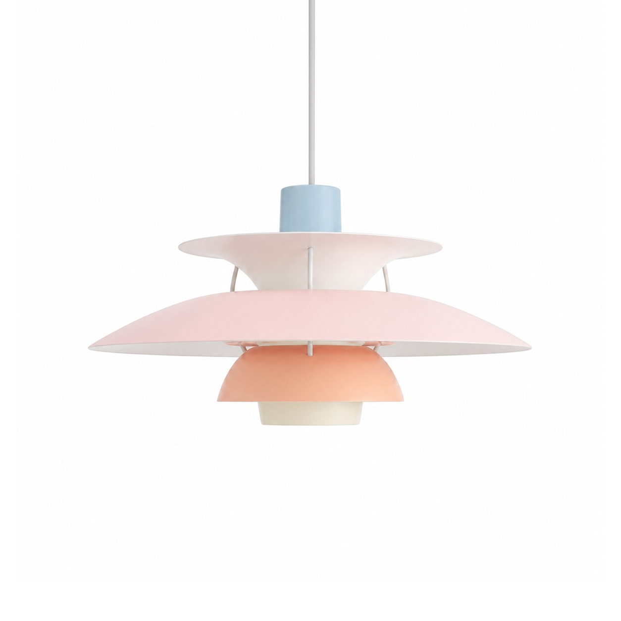 PH 5 lámpara colgante Pastels Oyster Rose Peach SKU