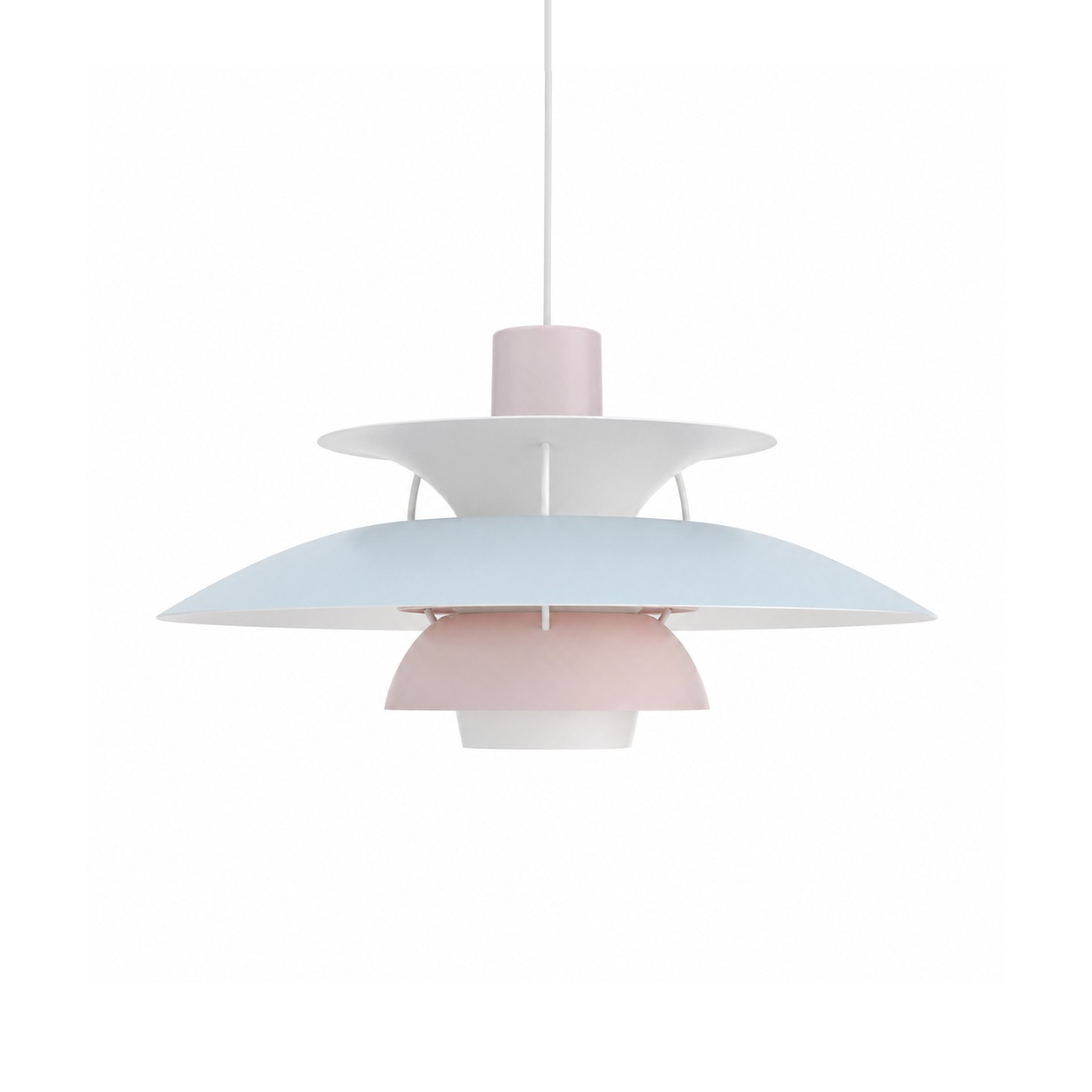 PH 5 lámpara colgante Pastels Oyster Blue Rose SKU