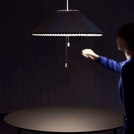 Light Reshaped adjustable pendant light motion demonstration