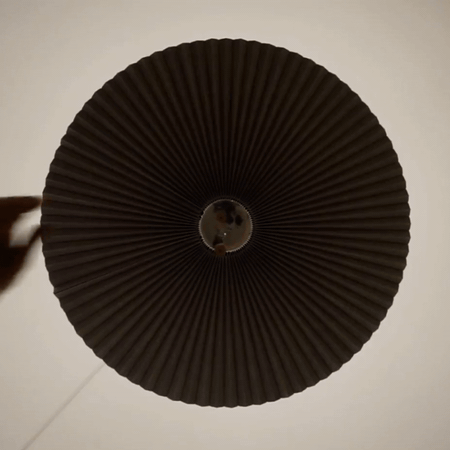 Material Recreated adjustable pendant light motion demonstration