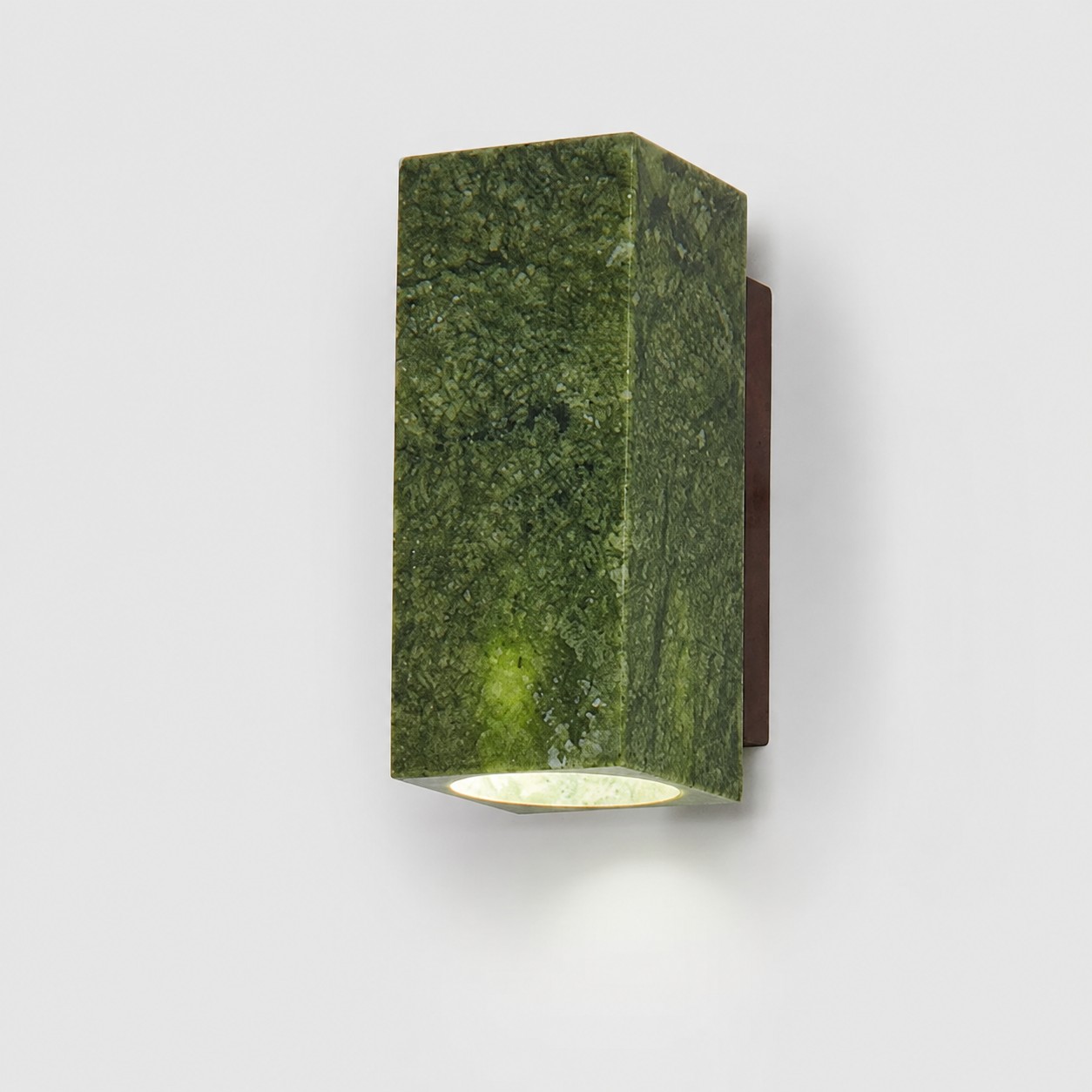 Lámpara de pared de jade natural
