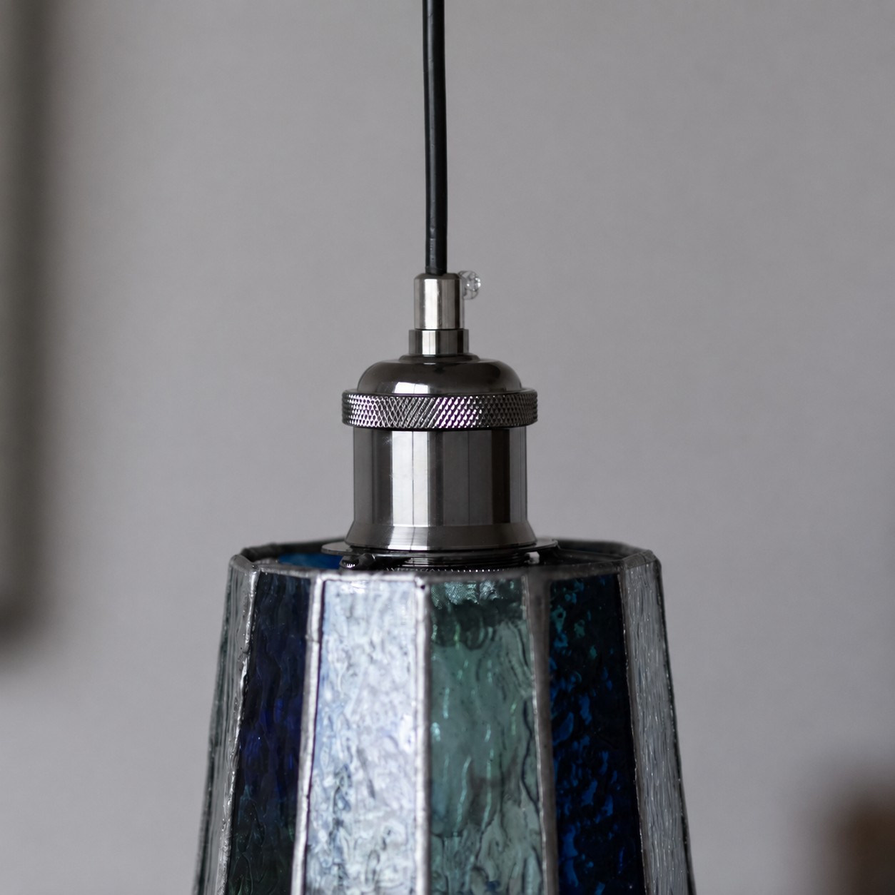 Hand-cut glass, joined by hand
