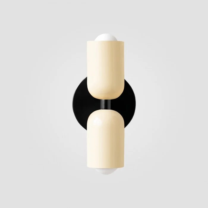 Macaron up-down capsule wall lamp