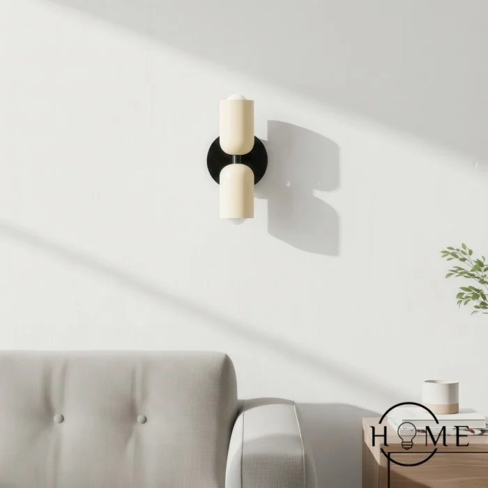 Macaron up-down capsule wall lamp