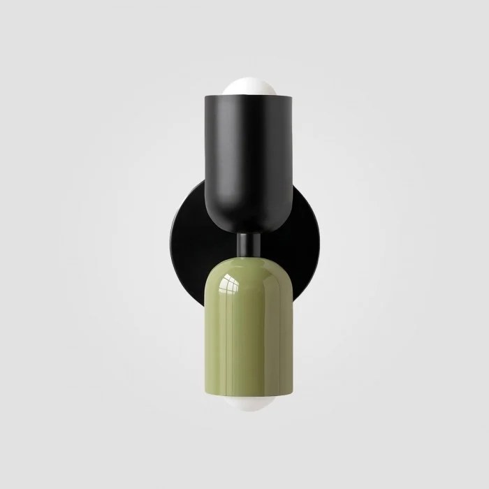 Macaron up-down capsule wall lamp