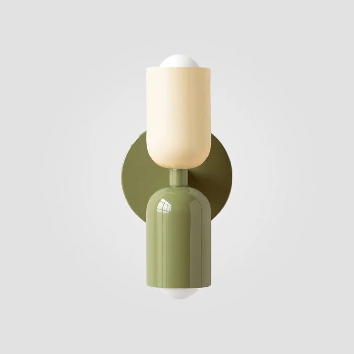 Macaron up-down capsule wall lamp
