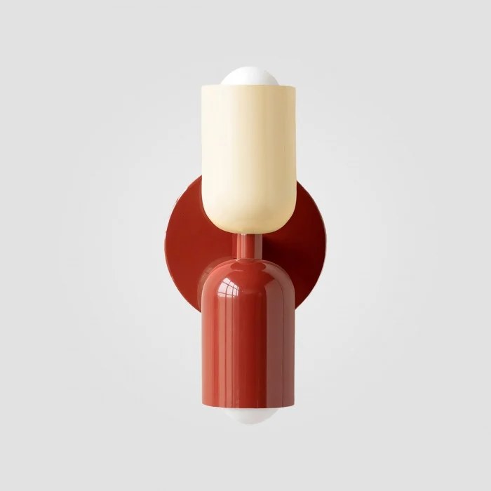 Macaron up-down capsule wall lamp