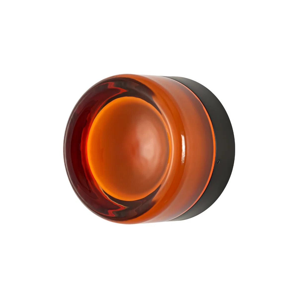 Souta Modern Dome LED Glass Dimple Wall Sconce