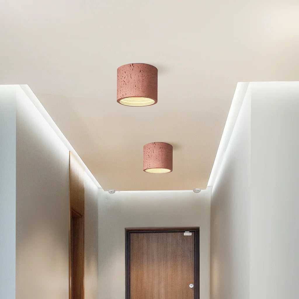 Mirelle Wabi-Sabi Tubular Ceiling Lamp