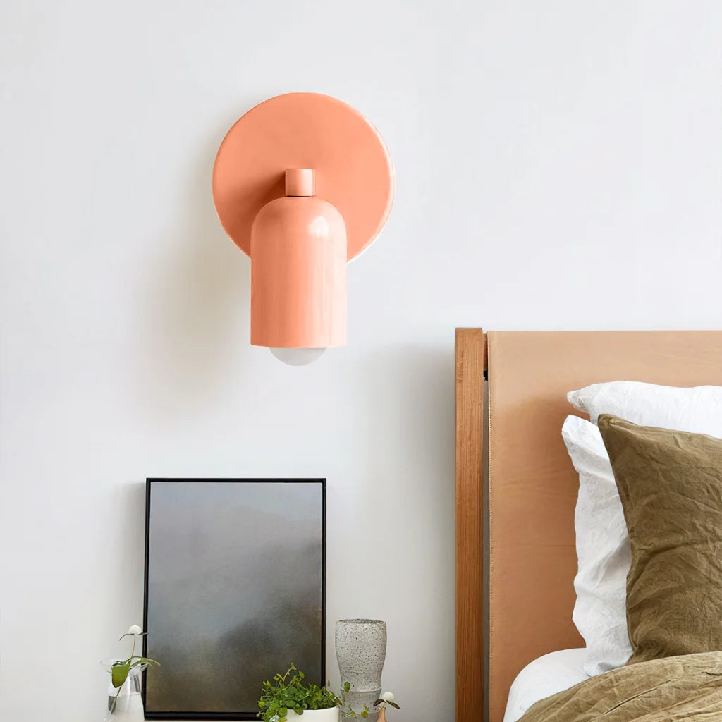 Konig Colorful Bauhaus LED Metal Wall Light