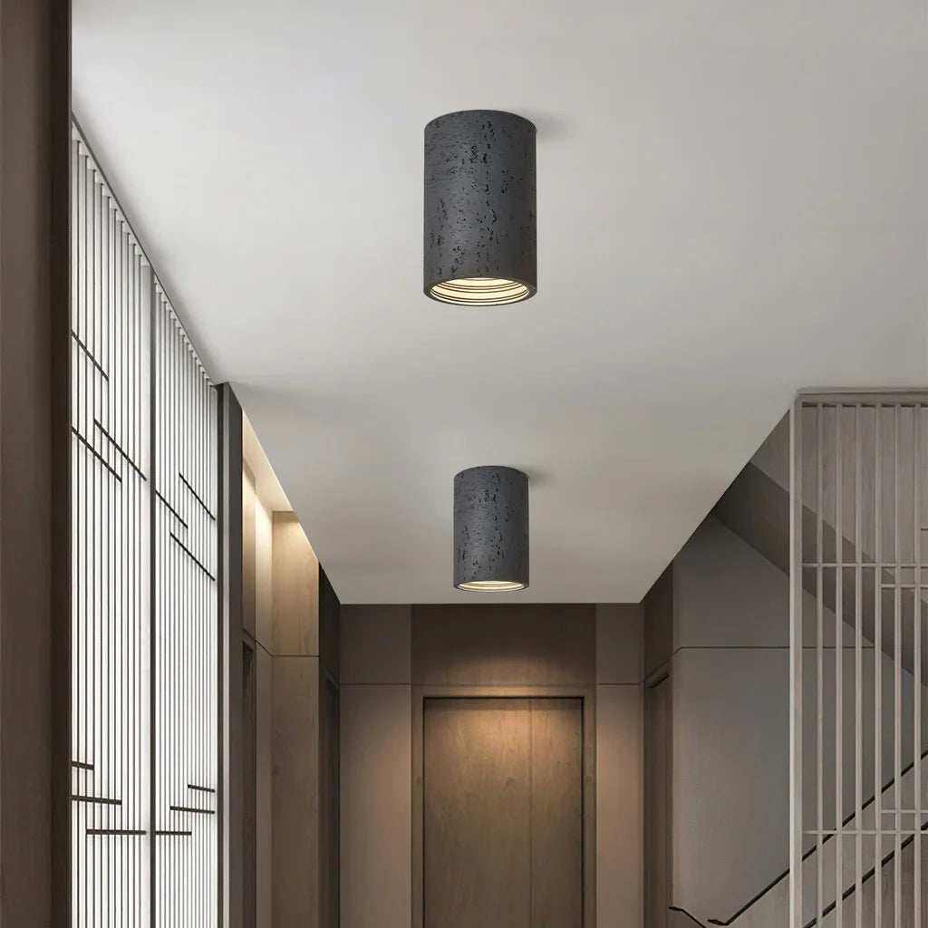 Mirelle Wabi-Sabi Tubular Ceiling Lamp