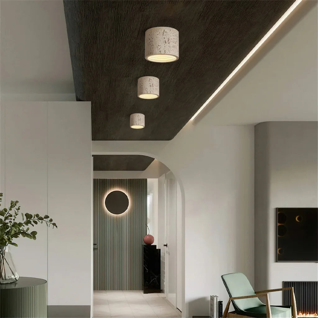 Mirelle Wabi-Sabi Tubular Ceiling Lamp