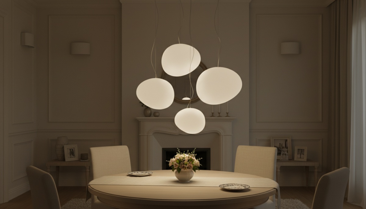 Stonea pendant size styling reference for interior placement