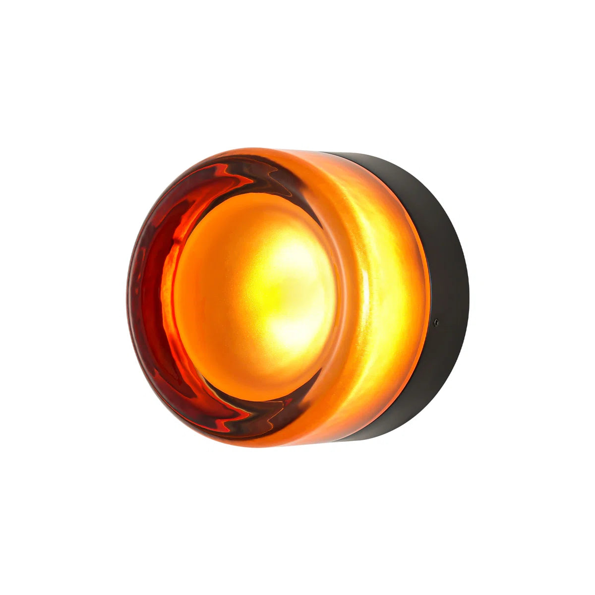 Souta Dome LED Glass Dimple Wall Sconce &mdash; 11 Finishes, Round Compact