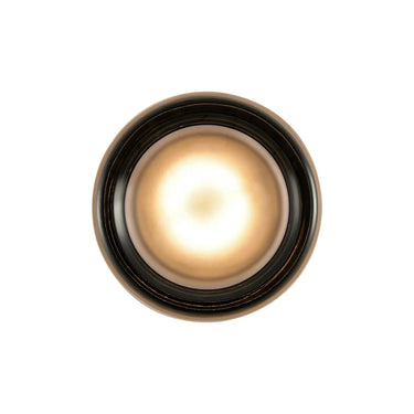 Souta Modern Dome LED Glass Dimple Wall Sconce