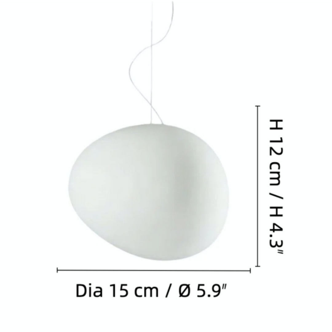 Stonea pendant size Dia 15 cm by H 12 cm